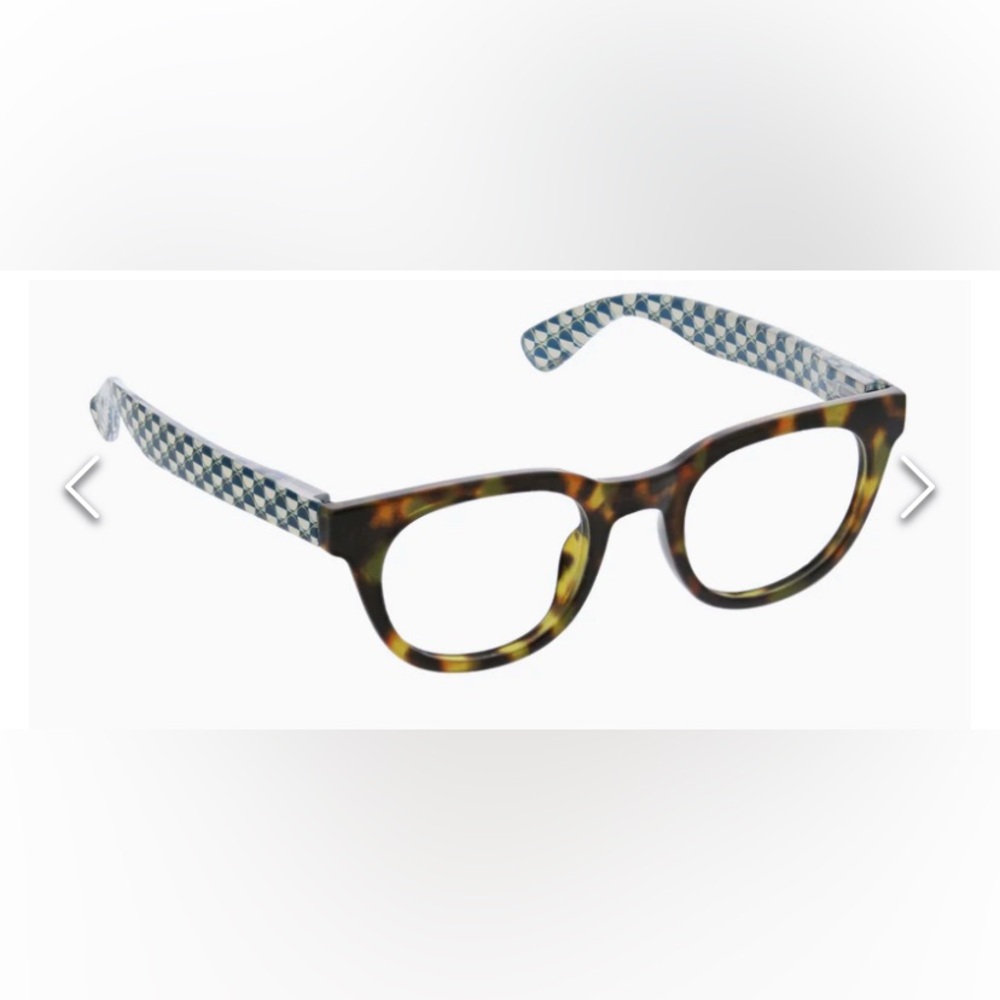 ⭐️Peepers Geo Daze+0.00Blue-Light Reducing Reading Glasses &Fashion Glasses Case